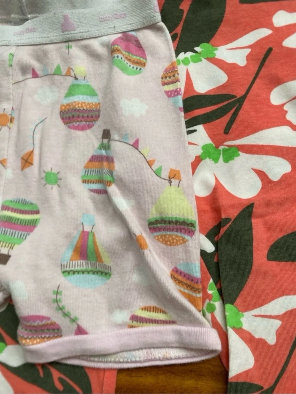 GAP Toddler Girls 18 Piece Multicolor Pajamas + Long Sleeve T-Shirts Size 3T